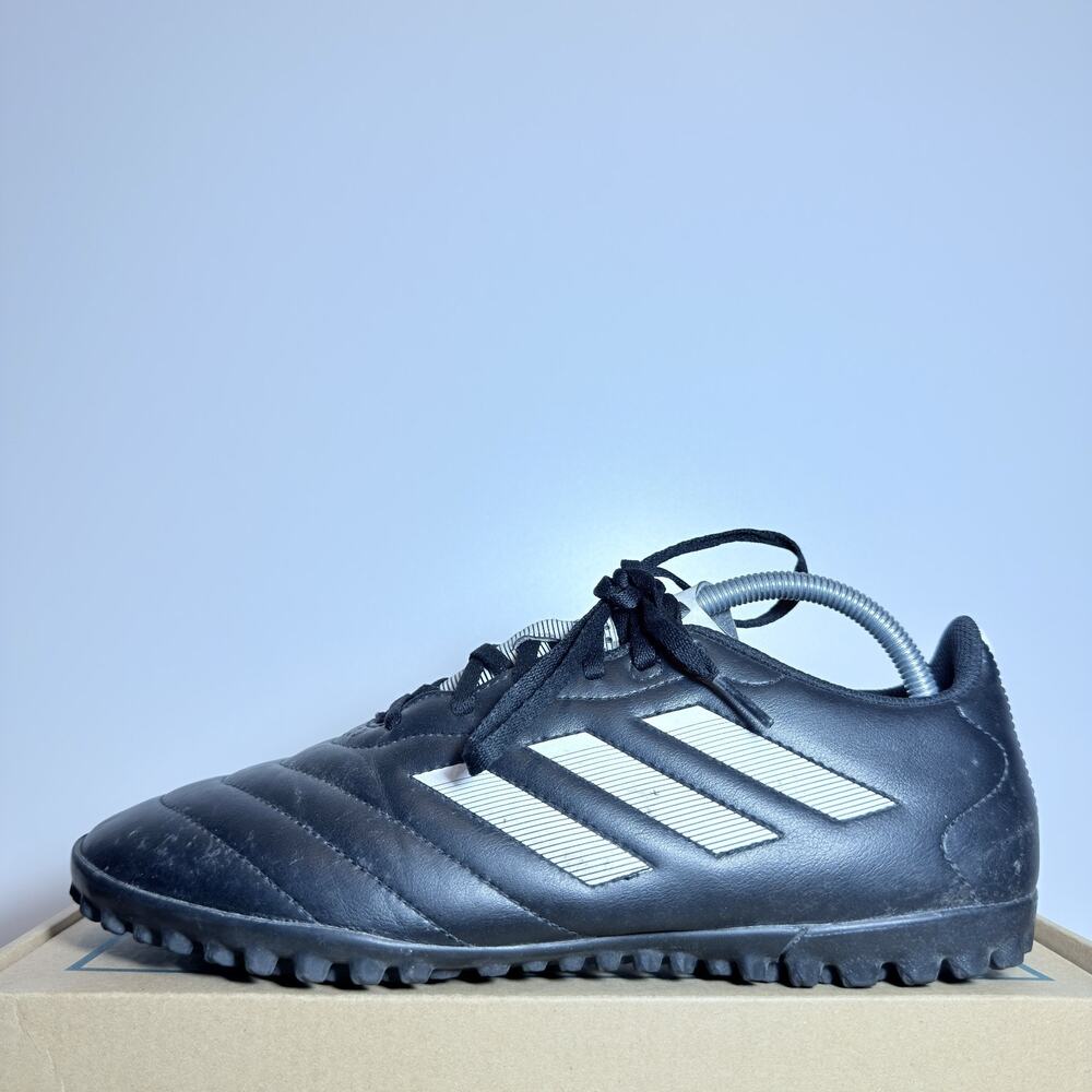 adidas Goletto VIII Turf Soccer Shoes Mens Size 9.5 Black White Athletic Cleats